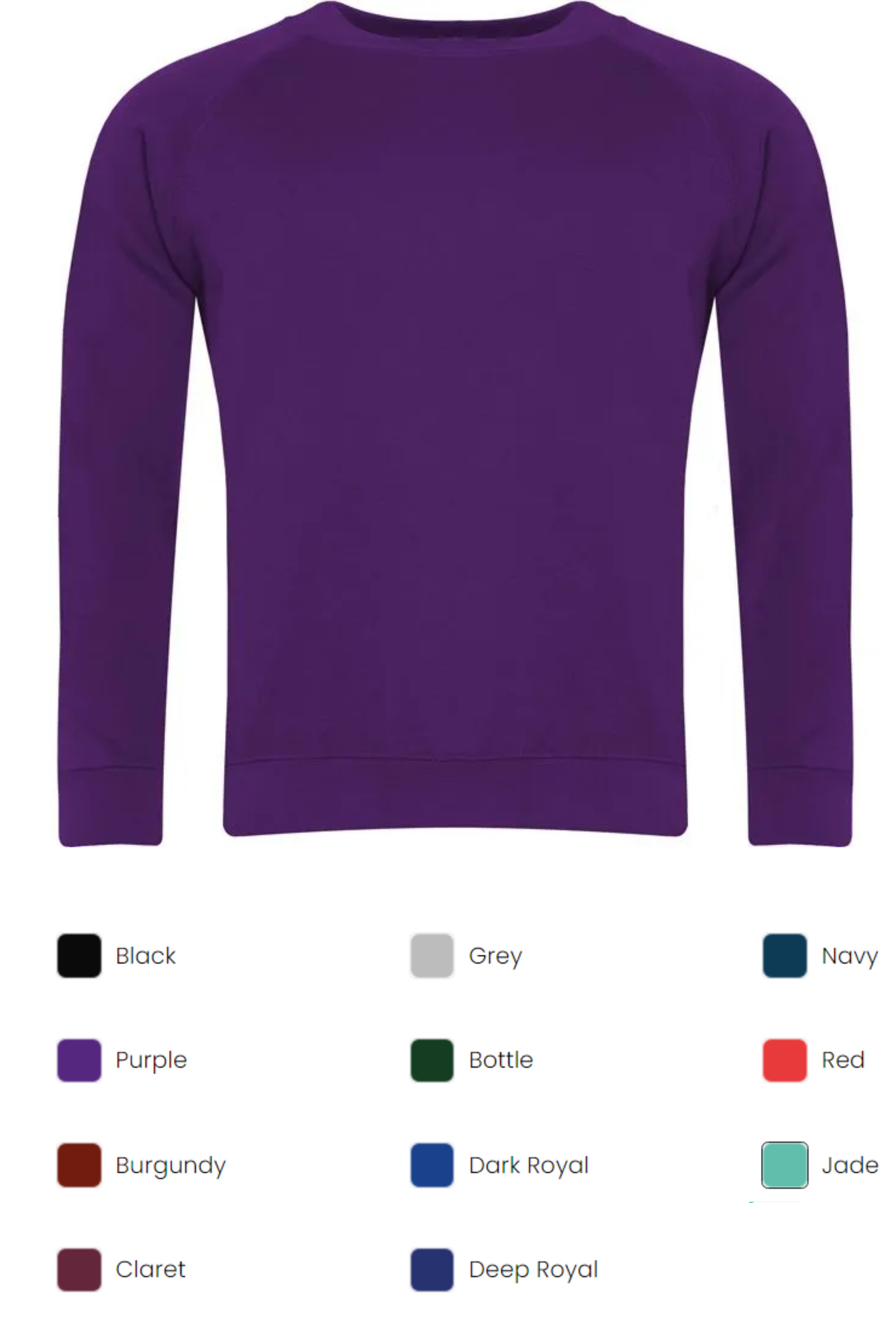 Banner Children's Select Sweatshirt Raglan Sleeved - Click Image to Close